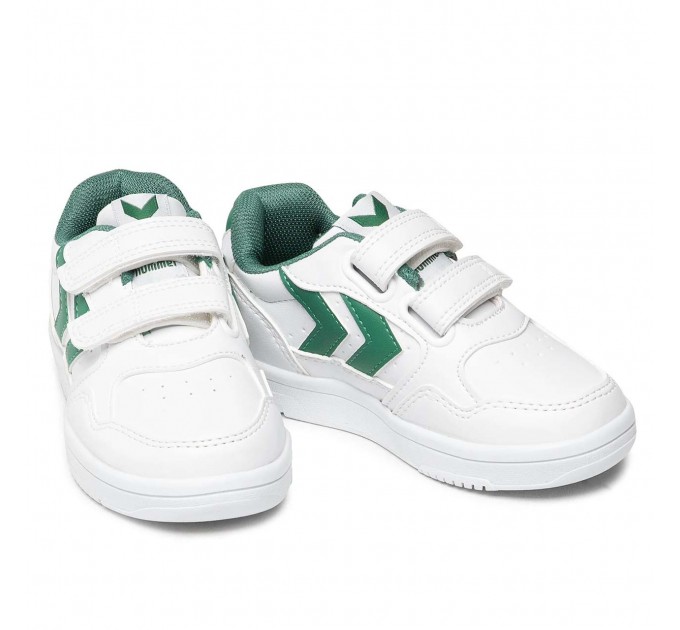 Подростковые белые кроссовки мальчику Hummel р 36