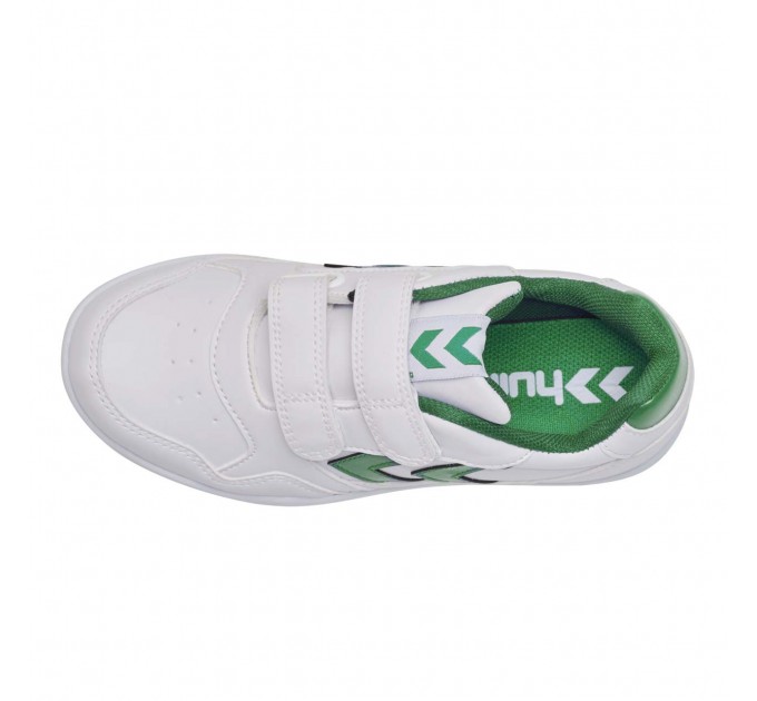 Подростковые белые кроссовки мальчику Hummel р 36