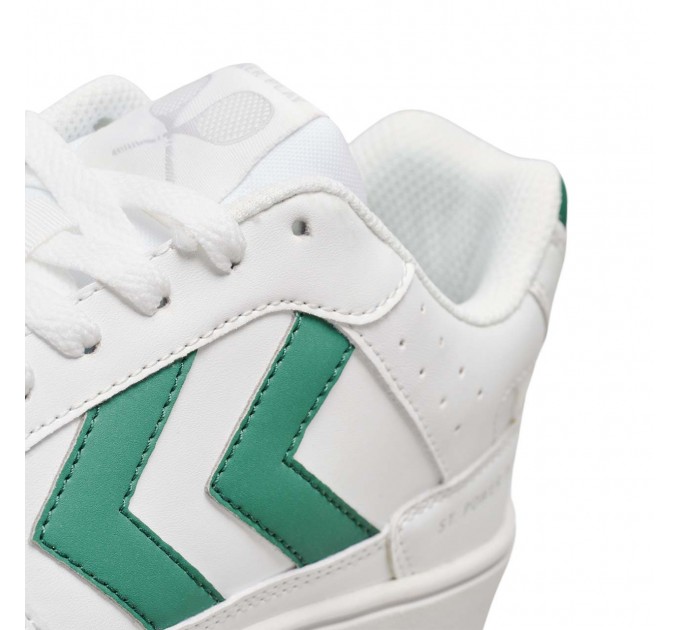 Подростковые белые кроссовки мальчику Hummel р 36