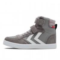 Демисезонные кожаные сникерсы мальчику Hummel