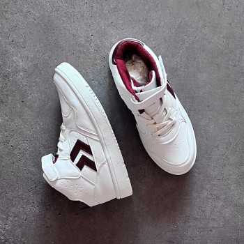 Подростковые белые сникерсы осень весна Hummel р 35 