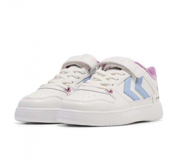 Белые детские кроссовки для девочки Hummel р 32