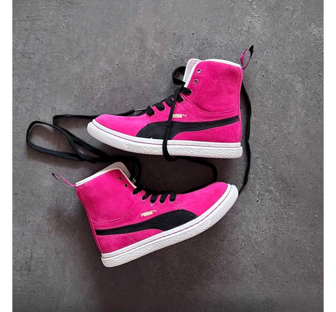 Шкіряні жіночі снікерси Puma р 36