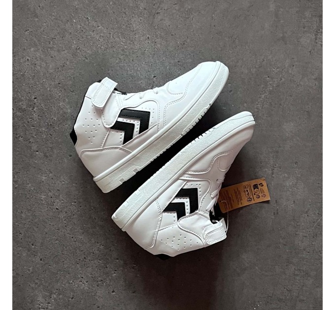 Подростковые белые сникерсы осень весна Hummel р 36