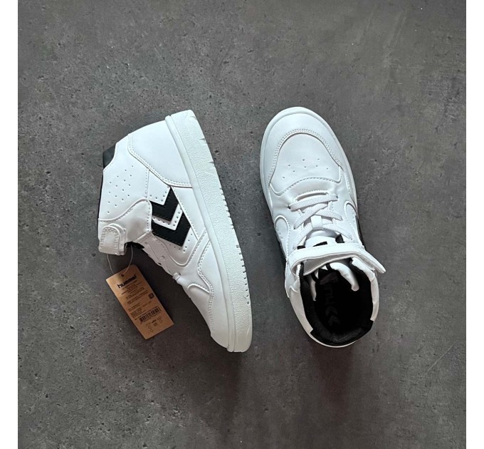 Подростковые белые сникерсы осень весна Hummel р 36
