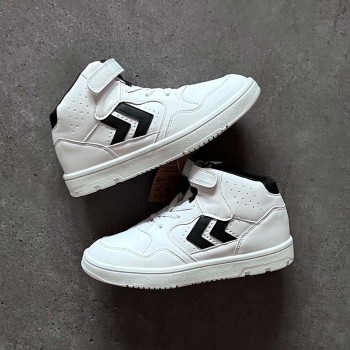 Подростковые белые сникерсы осень весна Hummel р 36