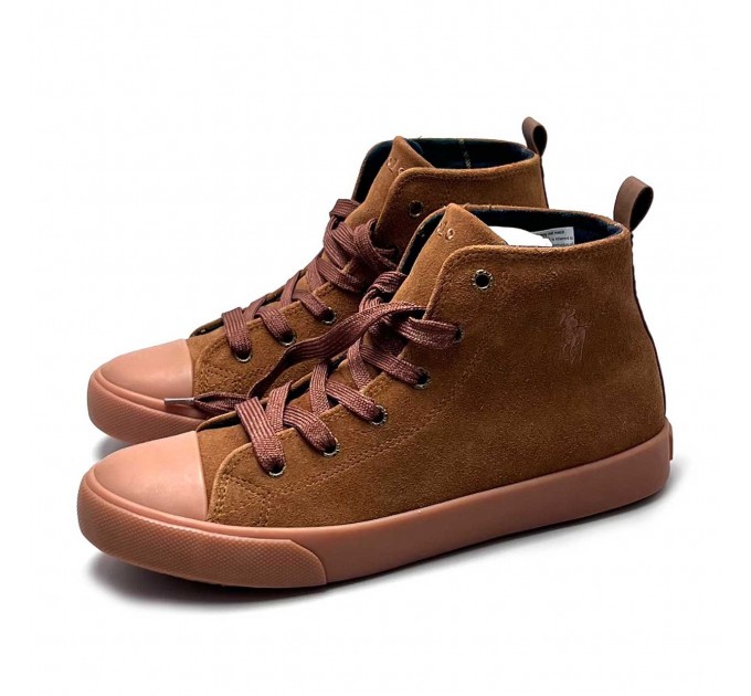 Шкіряні черевики хлопчику Polo Ralph Lauren р 35