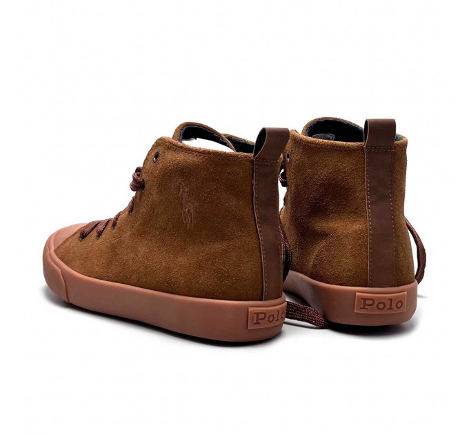 Шкіряні черевики хлопчику Polo Ralph Lauren р 35