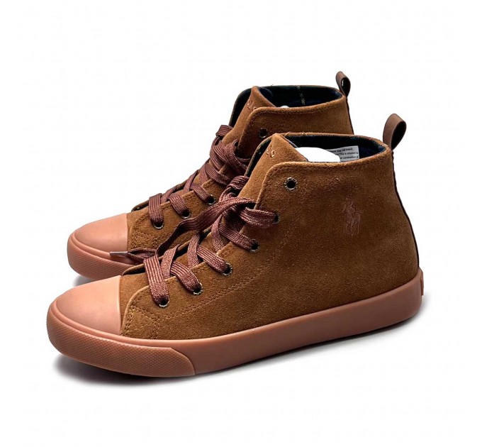 Шкіряні черевики хлопчику Polo Ralph Lauren р 35