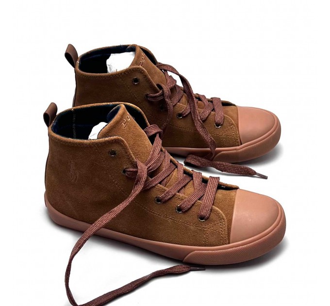 Шкіряні черевики хлопчику Polo Ralph Lauren р 35