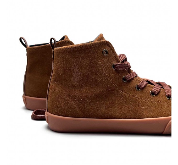 Шкіряні черевики хлопчику Polo Ralph Lauren р 35