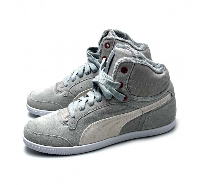 Шкіряні зимові жіночі снікерси Puma р 39