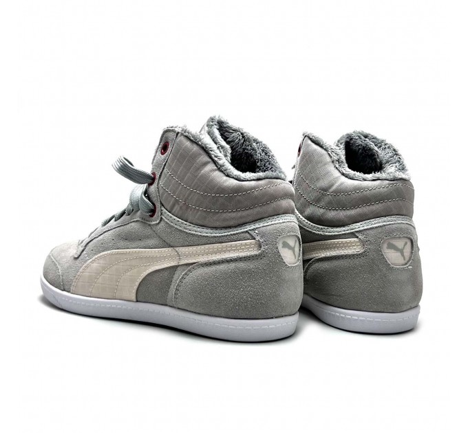 Шкіряні зимові жіночі снікерси Puma р 39