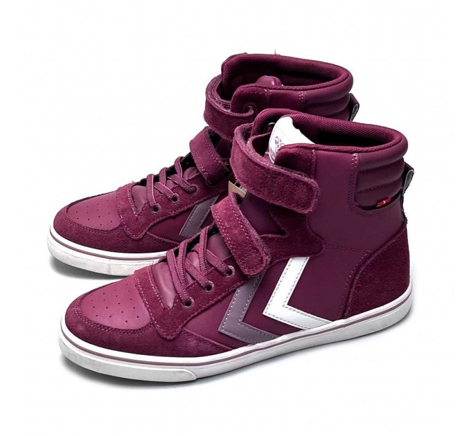 Високі шкіряні кросівки осінь весна Hummel р 36