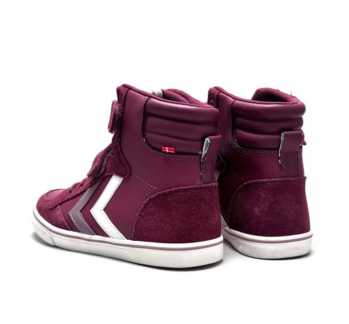 Високі шкіряні кросівки осінь весна Hummel р 36