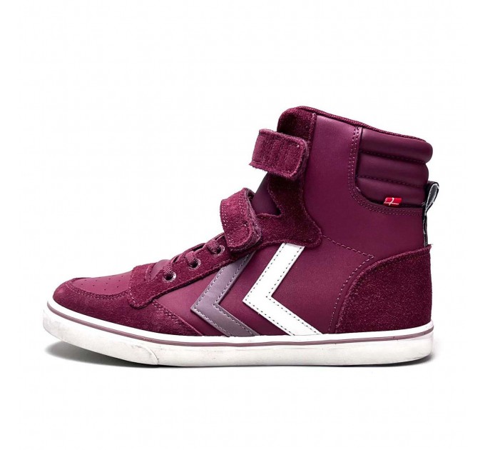 Високі шкіряні кросівки осінь весна Hummel р 36