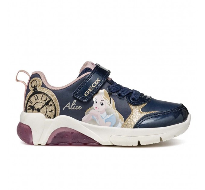 Кроссовки на липучке девочке Geox р 34