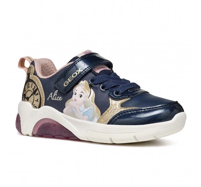 Кроссовки на липучке девочке Geox р 34