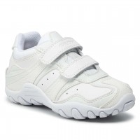 Белые кроссовки мальчику Geox р 33