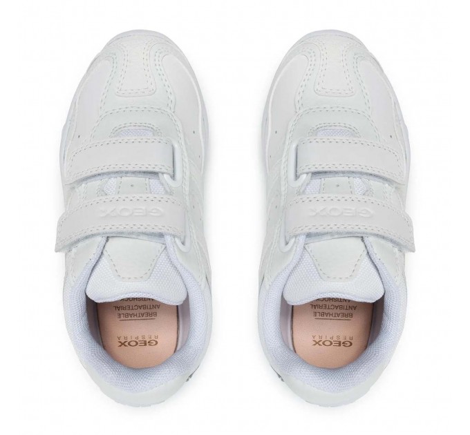 Белые кроссовки мальчику Geox р 33