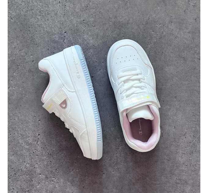 Білі кросівки дівчинці Champion р 31