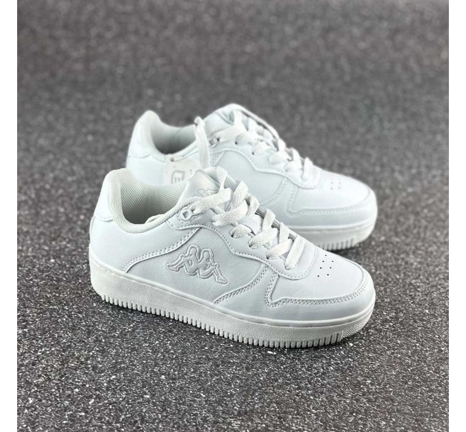 Белые детские кроссовки Kappa р 32