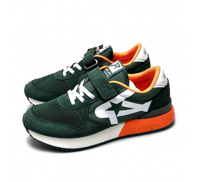 Подростковые кроссовки мальчику Replay р 36