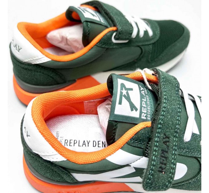 Подростковые кроссовки мальчику Replay р 36