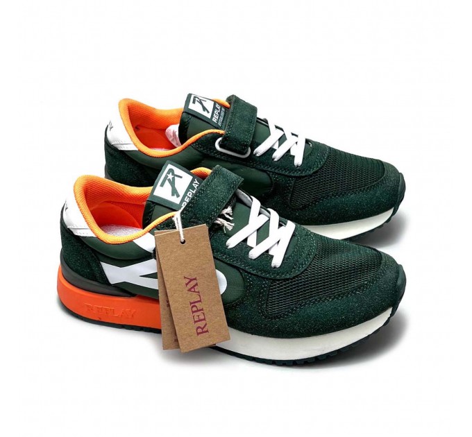 Подростковые кроссовки мальчику Replay р 36