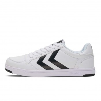 Подростковые белые кроссовки мальчику Hummel р 37