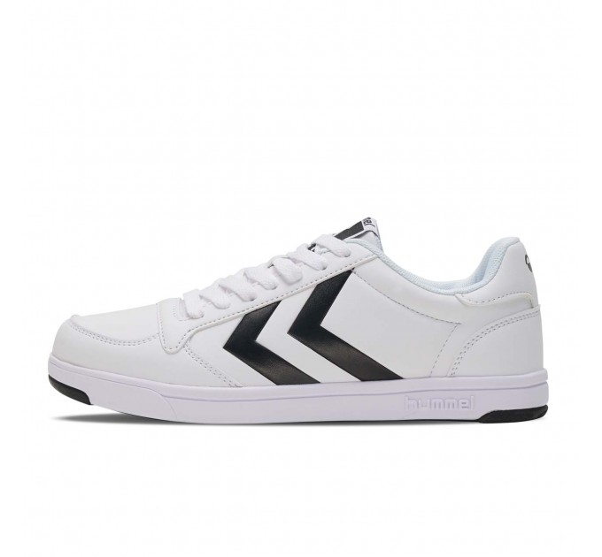 Подростковые белые кроссовки мальчику Hummel р 37