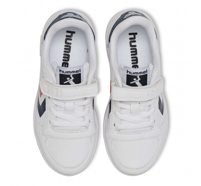 Подростковые белые кроссовки мальчику Hummel 38 размер