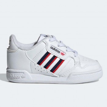 Белые детские кроссовки Adidas Continental р 30