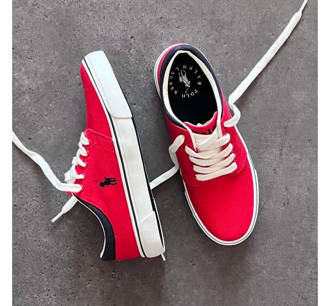 Підліткові кеди хлопчику Polo Ralph Lauren р 35