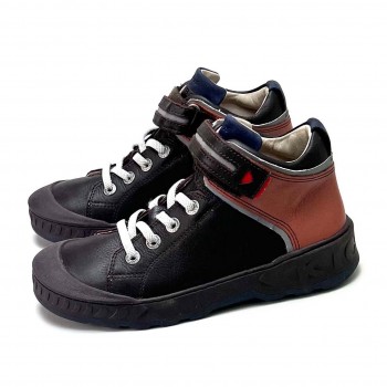 Шкіряні дитячі черевики хлопчику Kickers р 32