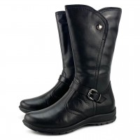 Утеплені  шкіряні чобітки Friboo р 30