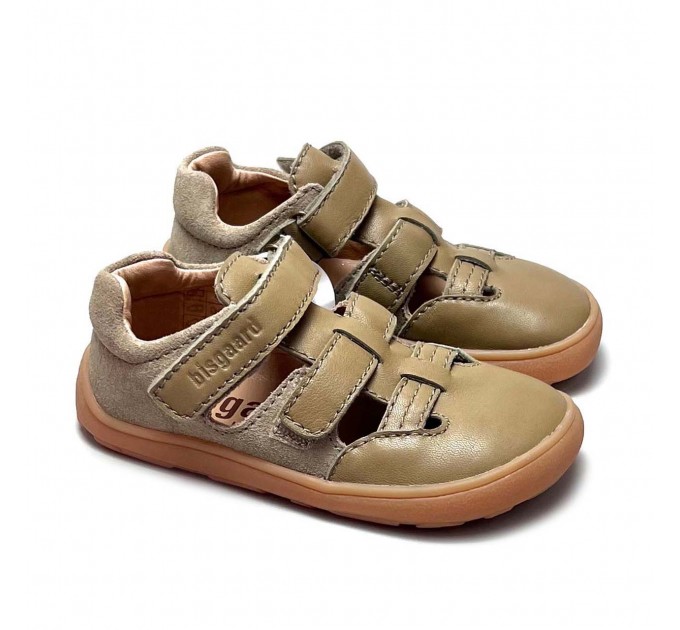 Шкіряні сандалі хлопчику Bisgaard Barefoot р 27