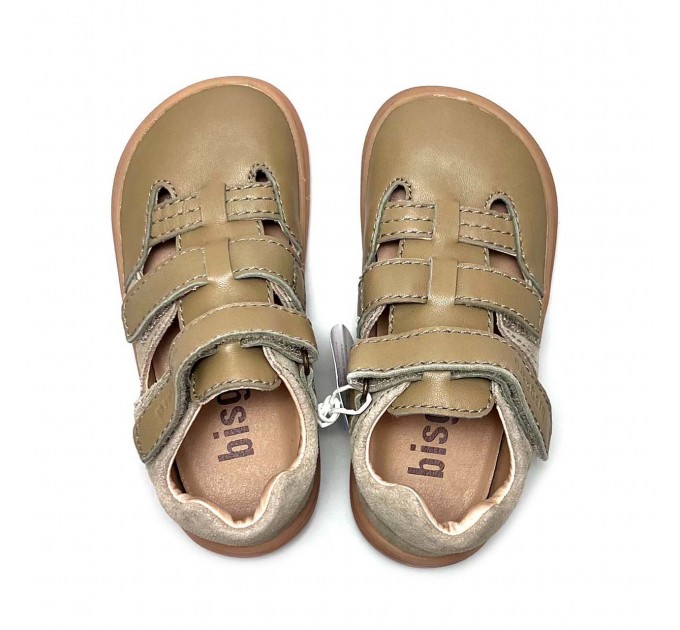 Шкіряні сандалі хлопчику Bisgaard Barefoot р 27