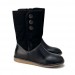 Кожаные зимние сапожки девочке KicKers р 29