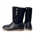 Кожаные зимние сапожки девочке KicKers р 29