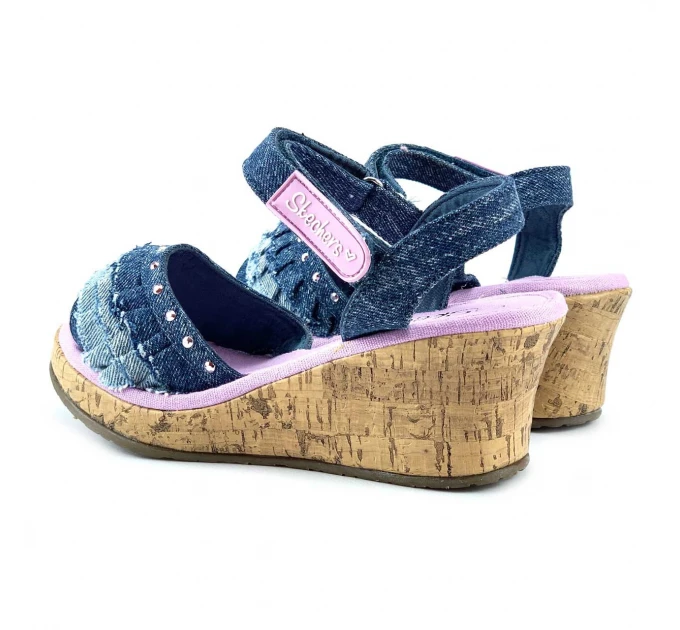 Текстильные босоножки детские Skechers р 27