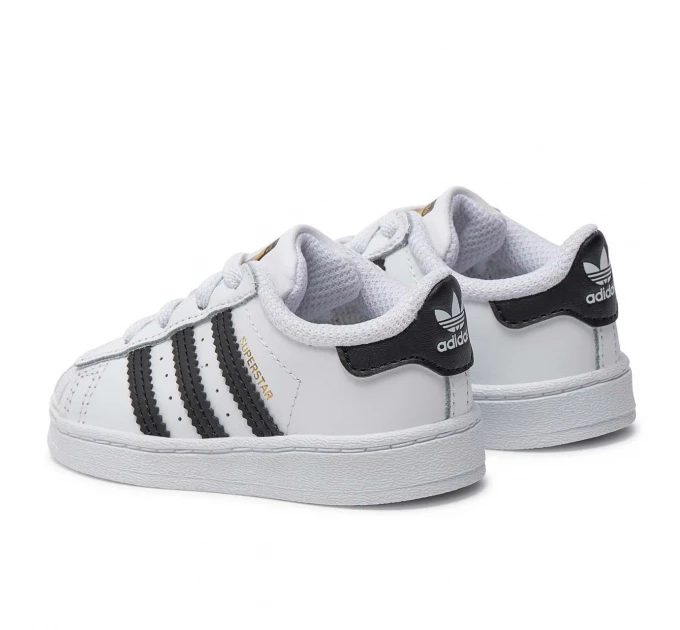 Білі кросівки дівчинці Adidas Superstar р 27