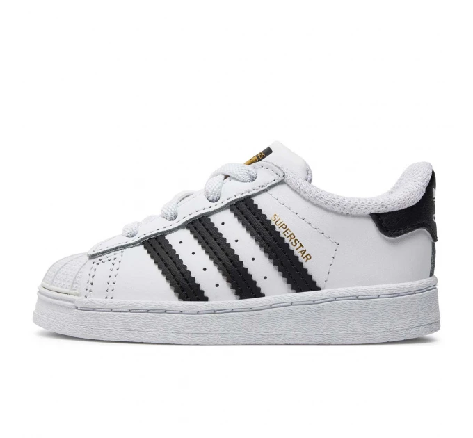 Білі кросівки дівчинці Adidas Superstar р 27
