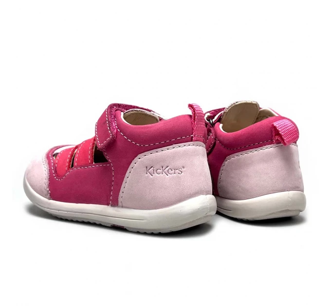 Дитячі шкіряні сандалі Kickers р 23