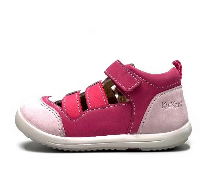 Дитячі шкіряні сандалі Kickers р 23